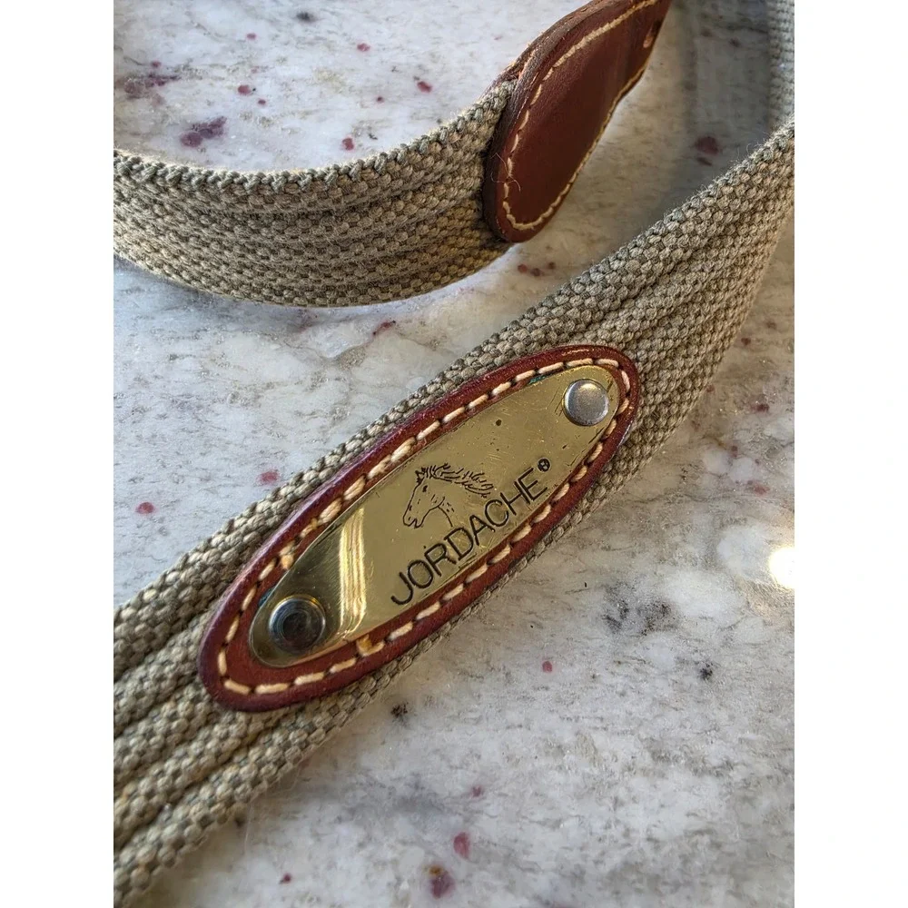 Vintage jordache‎ surcingle canvas Belt 32